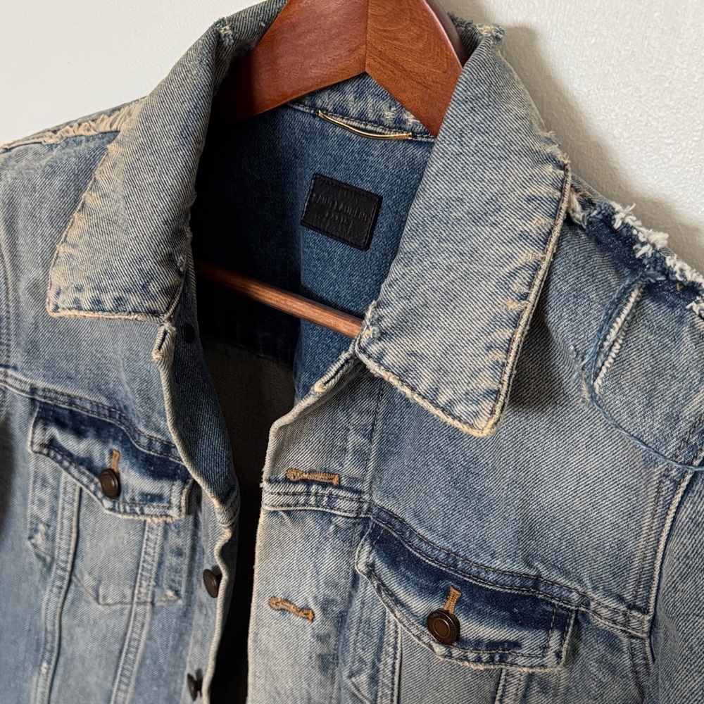 Saint Laurent Blue Jean Jacket - Picture 6 of 16